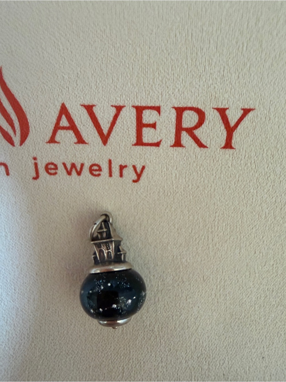 James Avery glass charm